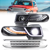 VLAND LED Headlights With Grille for 2006-2022 Toyota FJ Cruiser Australia